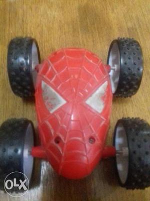 Red And Black Spider-Man RC Car