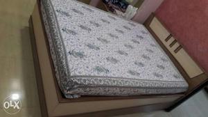 This bed size is 4.5x6.5 ft. this is stored bed. Price is