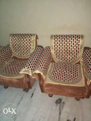 Wooden 5 seater Sofa in excellent condition.