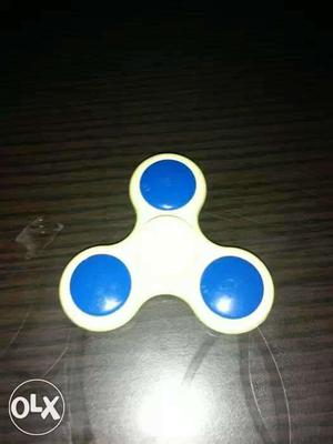 Yellow And Blue Fidget Spinner