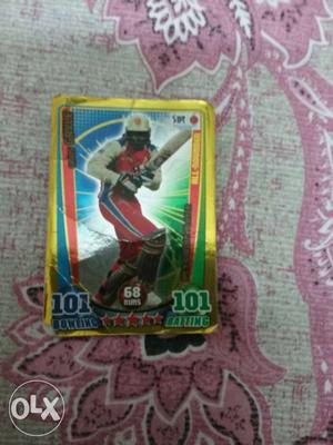 101 Baseball Player Trading Card