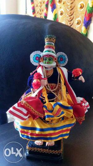 15" kathakali doll made in fibre for sale contact