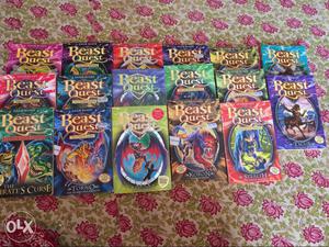 17 imported new beast quest books each 120