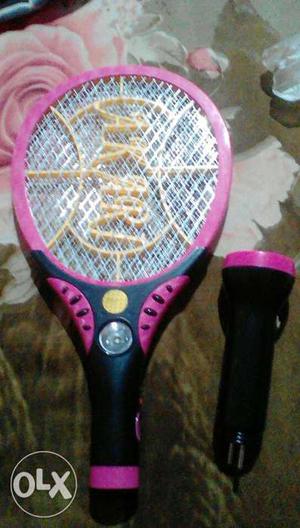Black And Pink Bug Swatter