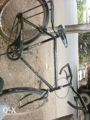 Black Fix Gear Bicycle
