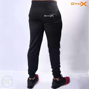Black GYMX Sweat Pants