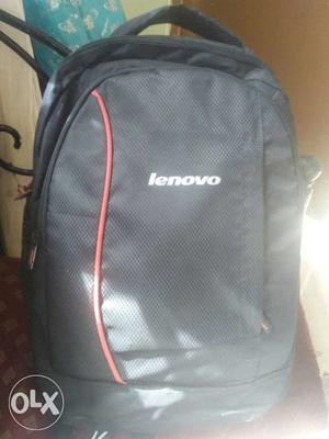 Black Lenovo Backpack