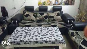 Can be negotiated,7seater sofa with table in