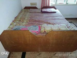 Carpenter made cot queen size in great condition.