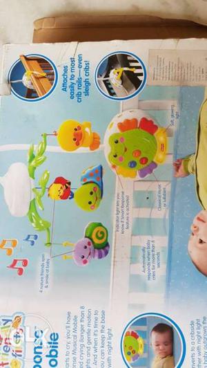 Fisher price unused toy for baby crib. It has