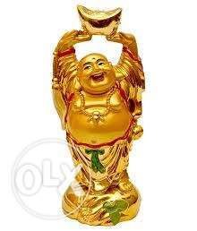 Gold Budai Figurine