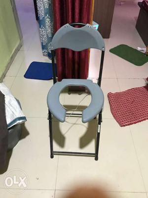 Gray And Black Potty Trainer