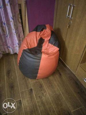 Hardly used bean bag.filled with 2kg of beans
