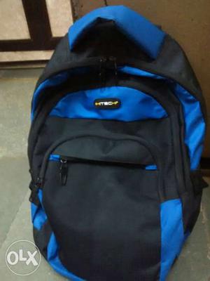 Kid,s School bagGray And Blue Backpack