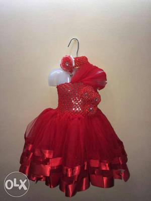 Kids party wear dress.. I will customise