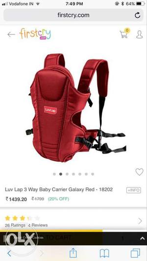 Luv lap baby carrier