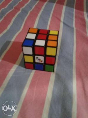 Multicolored 3 X 3 Puzzle Cube