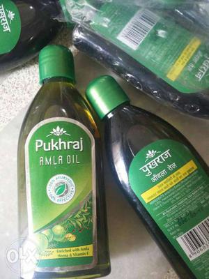 Pukhraj brand hair oil awlaa coconut thanda tail