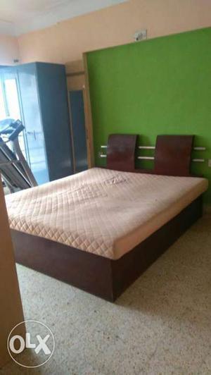 Queen sized bed (5*6) without mattress (mattress