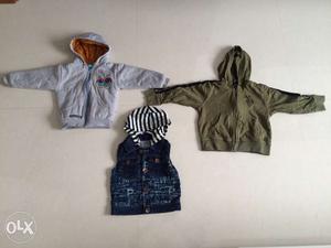 Quick sell! Kids Hoodies and jacket Trendy look.