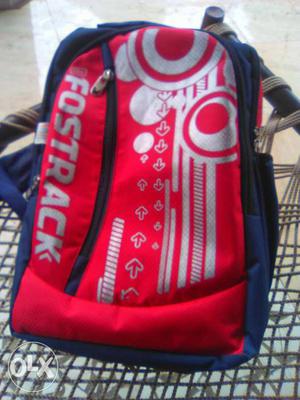 Red And Black Fostrack Backpack