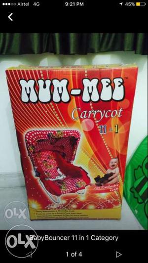 Red Mum-Mee Carrycot Box