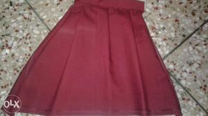 Red brand new skirt for 1-2years old girl Self