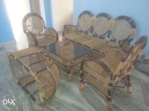 Specially ordered 4 months old bamboo furniture