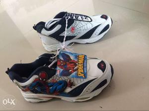 Spider-Man Shoes for age of 8 to 12 years boys.
