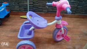 Tricycle for kids...pink color,