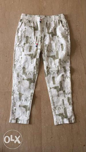 White Pajama Pants