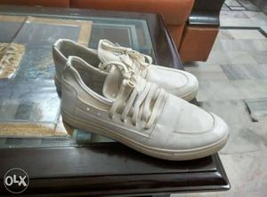 White Shoes One Time Used Size 42