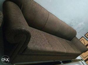 4-seat Grey Fabric Sofa