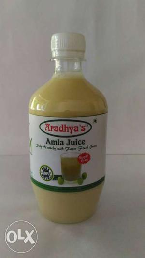 Aradhya's Amla Juice Bottle