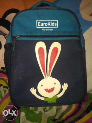 Blue And Purple Eurokids Kartik Backpackj