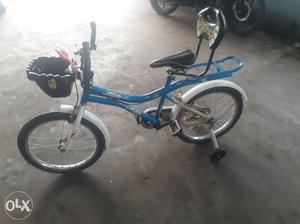 Blue And White Banana Bicycle