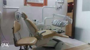 Brown Leather Dentist Chair