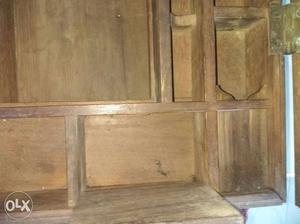 Brown Wooden Shelf