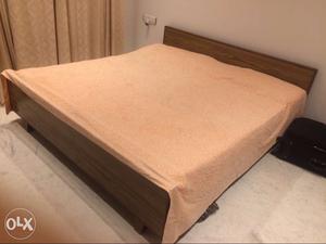 Double bed with two 4 inch mattresses at 231, Sec 35-A, Chd