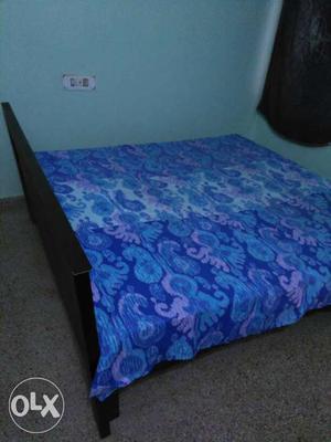 King size bed without the mattress