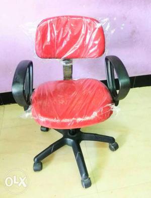 Red Rolling Chairs