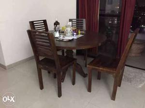 4 Seater Dining Table made from pure Teak Wood