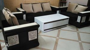 7 seater sofa with new center table