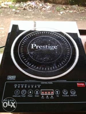 Black And White Prestige Electric Stove