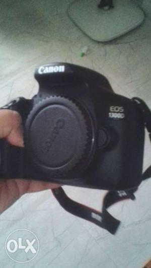 Black Canon D Camera With Both The Lens mm and