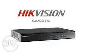 Black HikVision Turbo HD DVR 1mp 4 Channel 1 year warrenty,