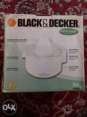 Black&Decker Citrus Juicer Box