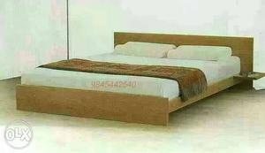 Brown Bed Frame