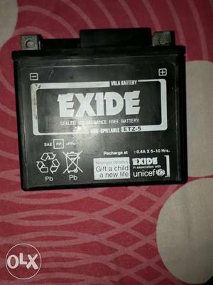 Exide battery...6mnth used