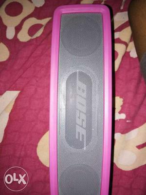 Pink And Black Bose Speaker